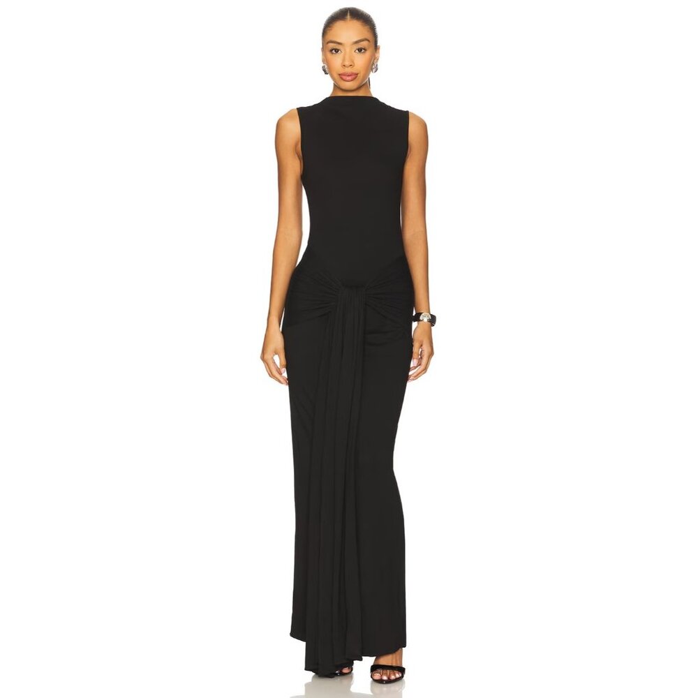 Superdown Piper Maxi Dress In Black Small New With Tags Womens